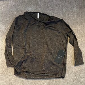 lululemon Back in Action Long Sleeve Sparkle